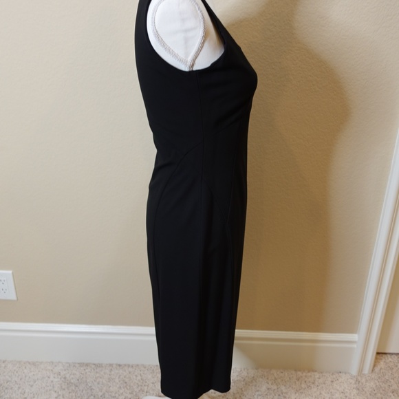 MICHAEL Michael Kors Black Sleeveless Sheath Dress Size 2 - Picture 5 of 15